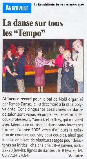 Bal de Nol 2004  Angerville